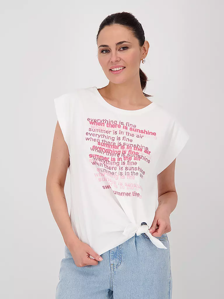 MONARI | T-Shirt | creme