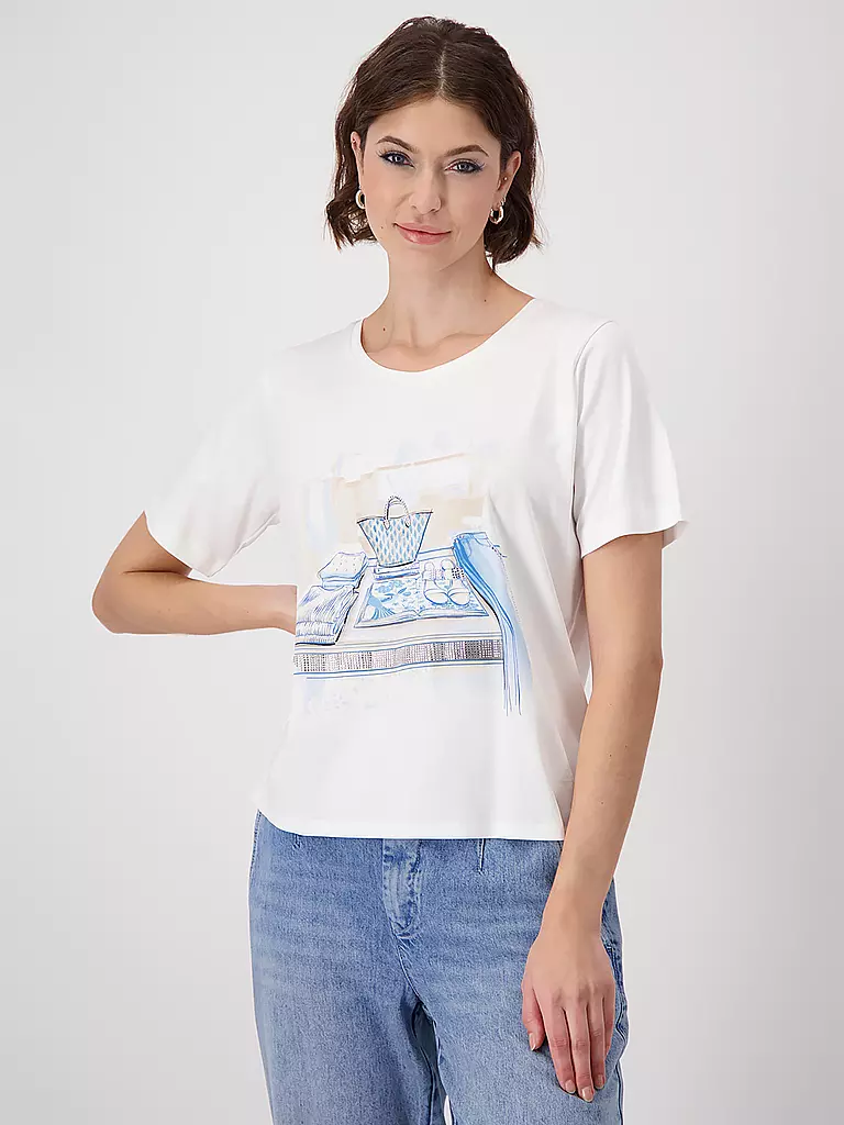 MONARI | T-Shirt | creme
