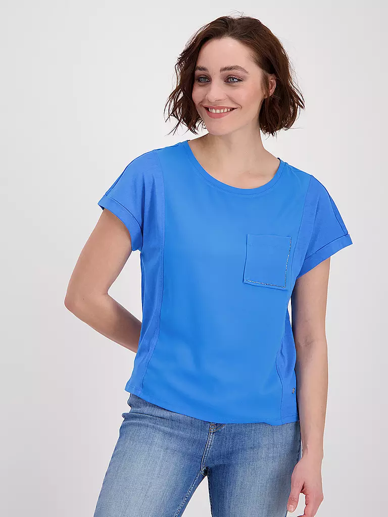 MONARI | T-Shirt | blau