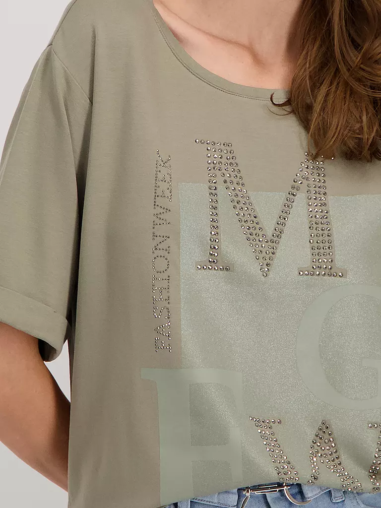 MONARI | T-Shirt | grün