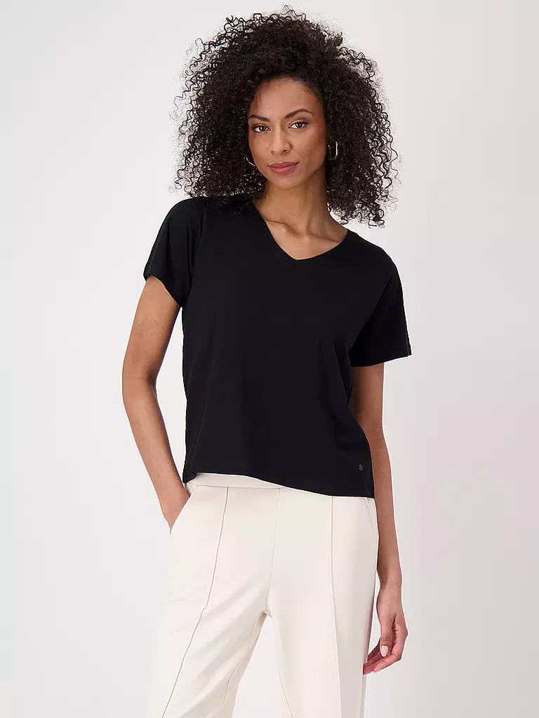 MONARI | T-Shirt | schwarz