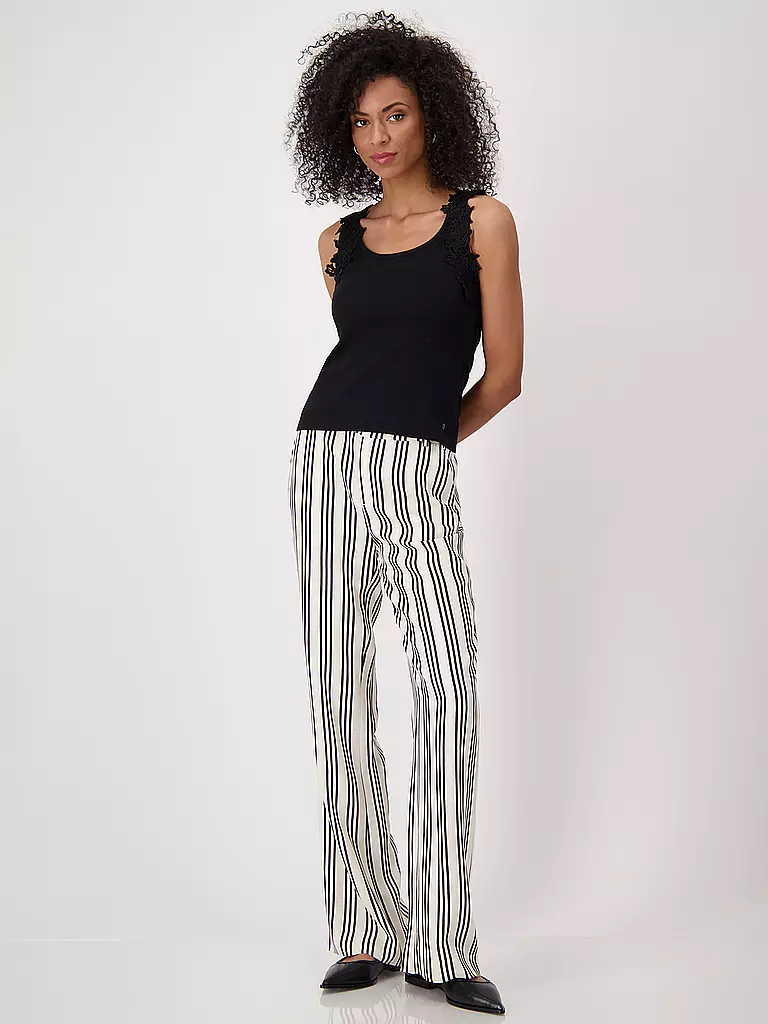 MONARI | Top  | schwarz