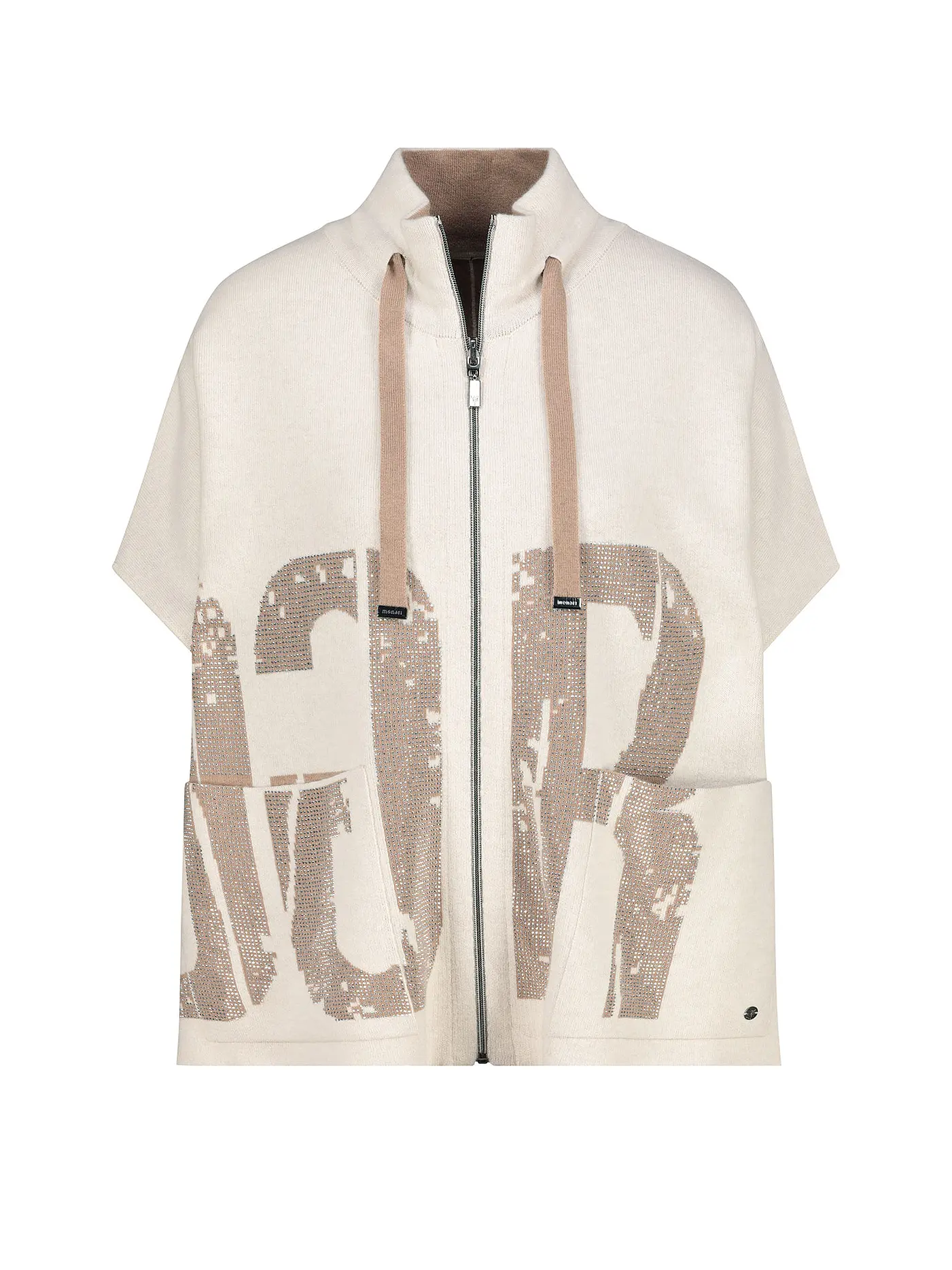 MONARI | Wende Cape - Poncho | creme