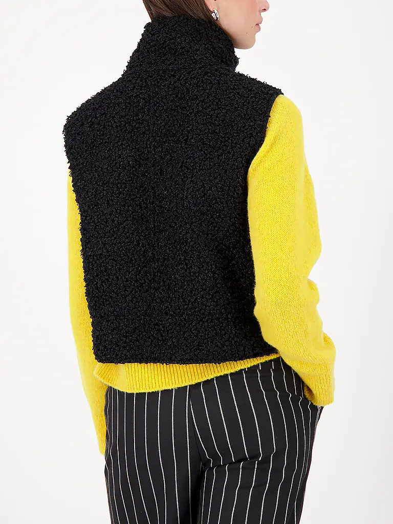 MONARI | Wendegilet in Felloptik | 