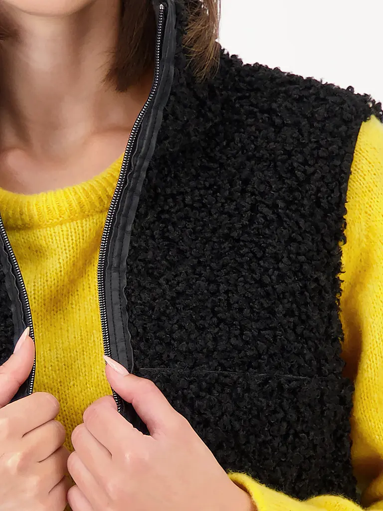 MONARI | Wendegilet in Felloptik | 
