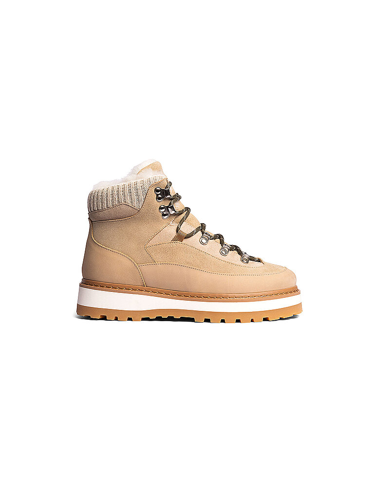 MONO Schnürboots TAG CAP beige | 42