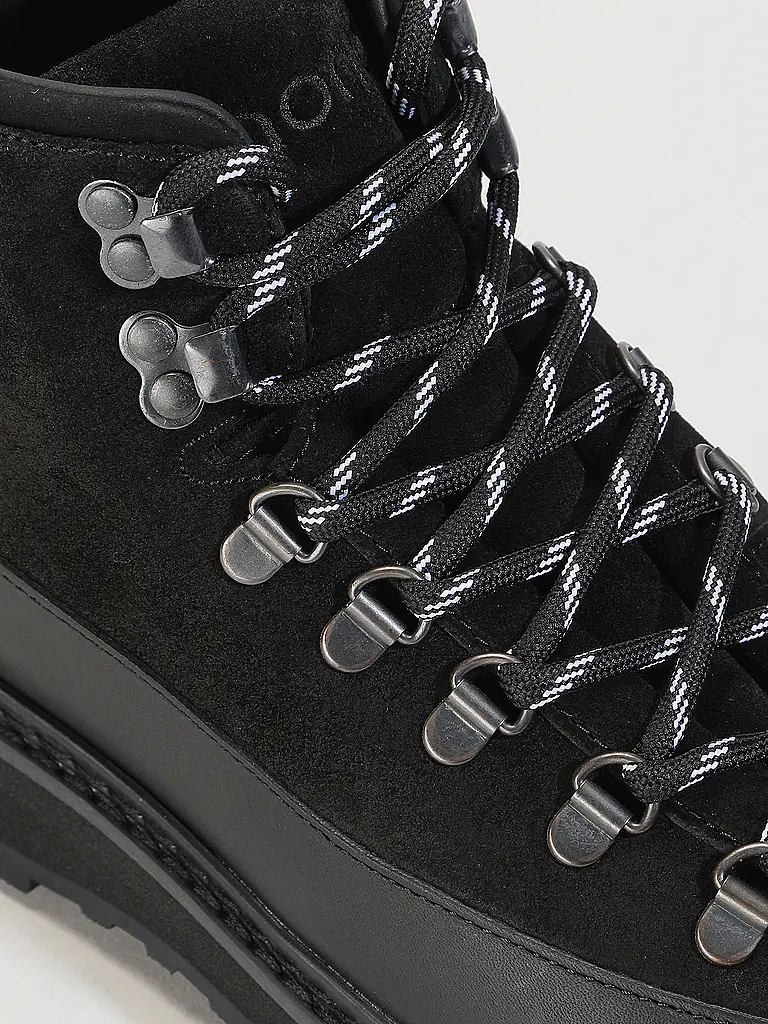 MONO | Schnürboots CORE CAP | schwarz