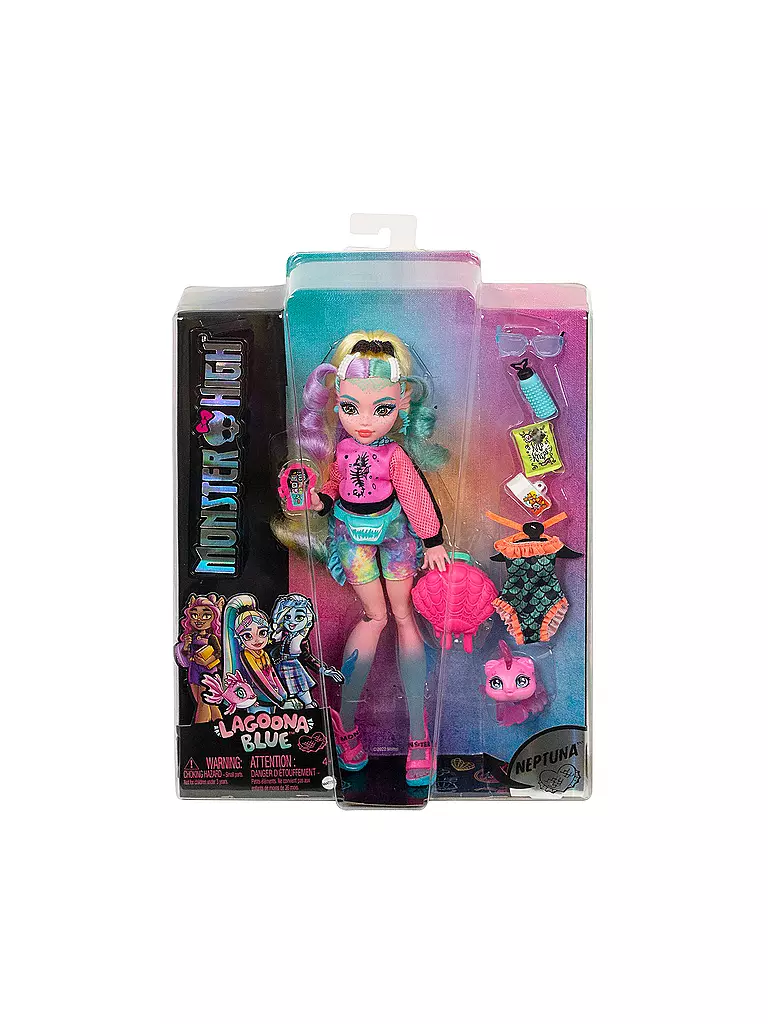 MONSTER HIGH | Monster High Lagoona Blue Puppe | keine Farbe