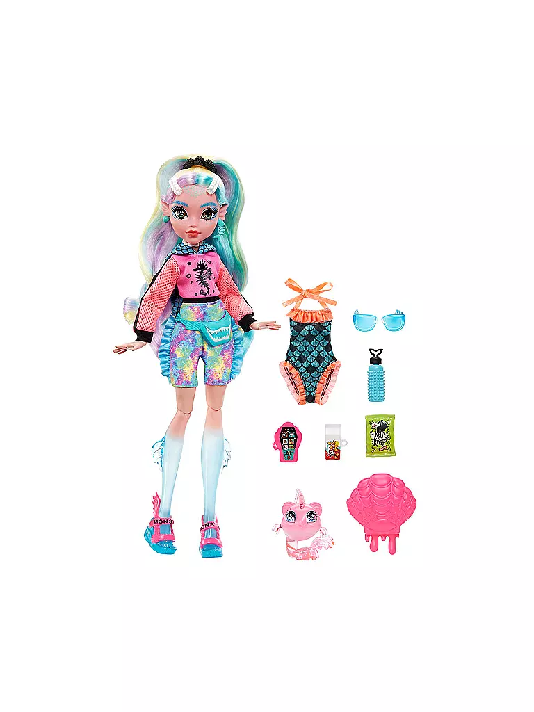 MONSTER HIGH | Monster High Lagoona Blue Puppe | keine Farbe