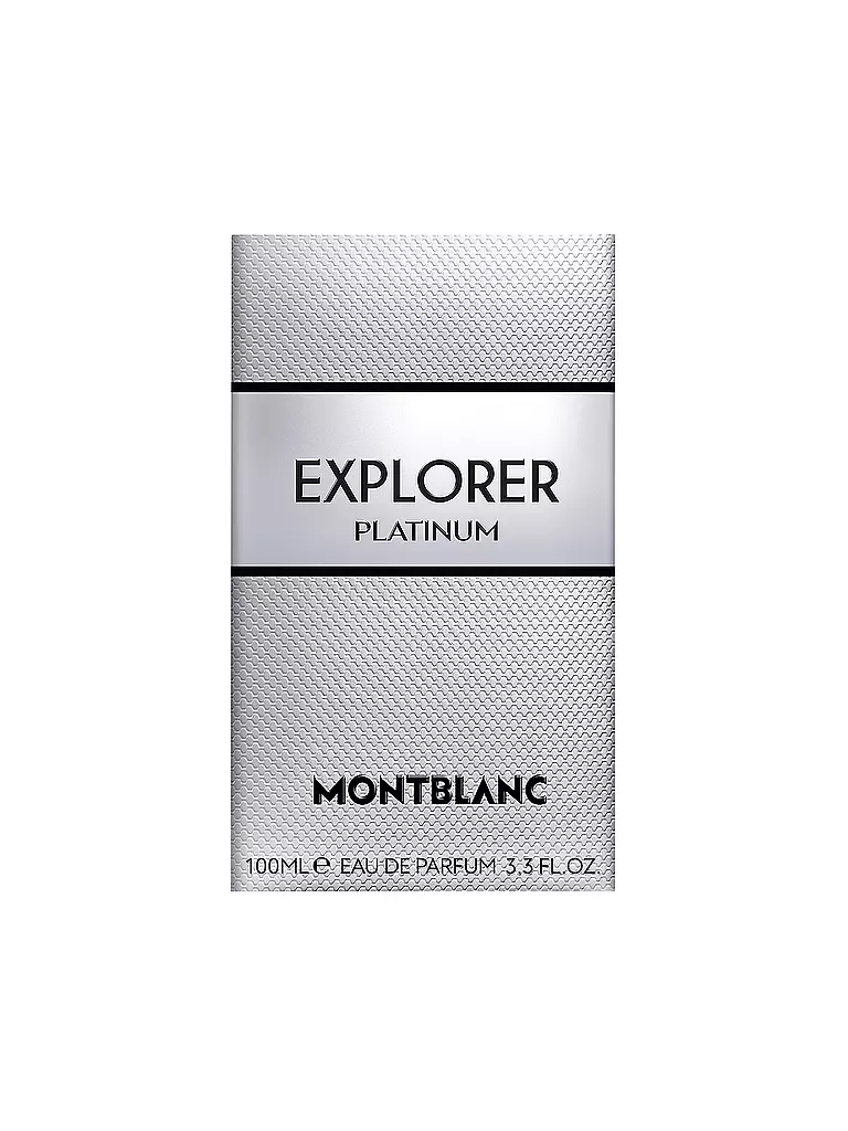 MONT BLANC | Explorer Platinum Eau de Parfum 100ml | keine Farbe