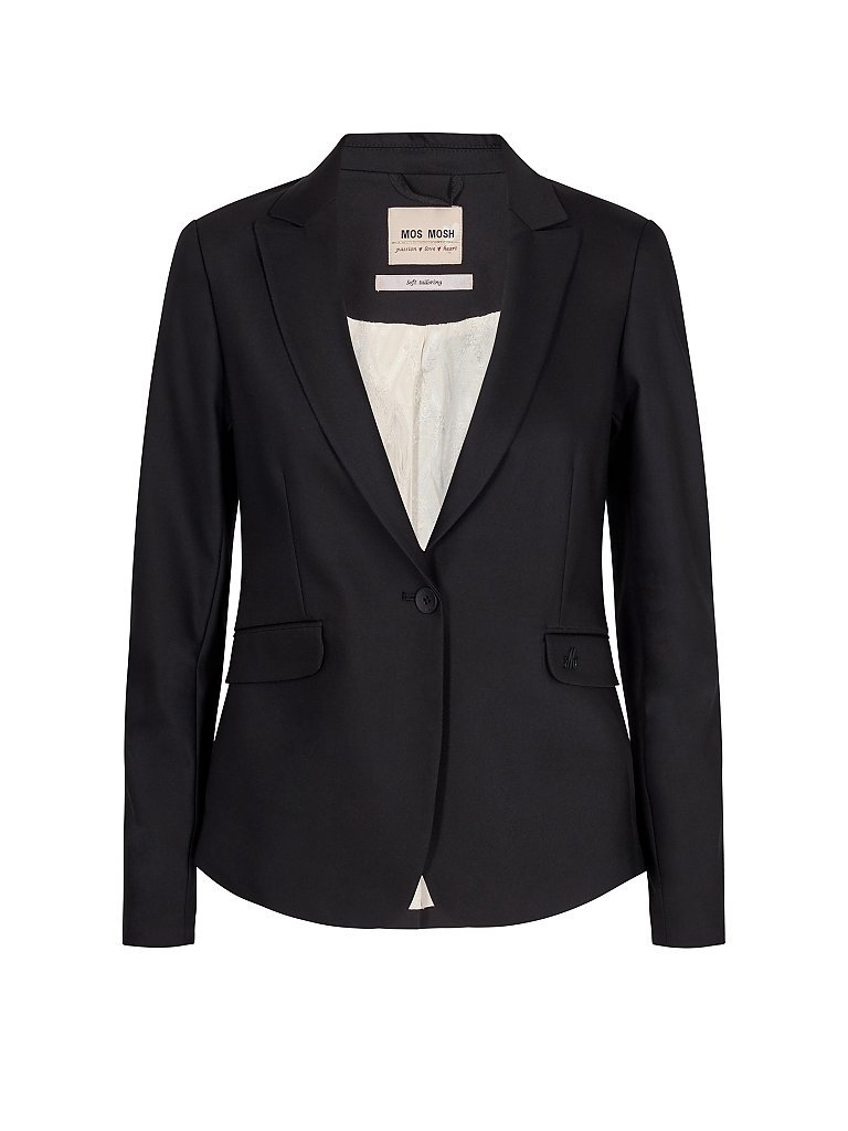 Mos Mosh Blazer Blake Night Sustainable 34 Schwarz