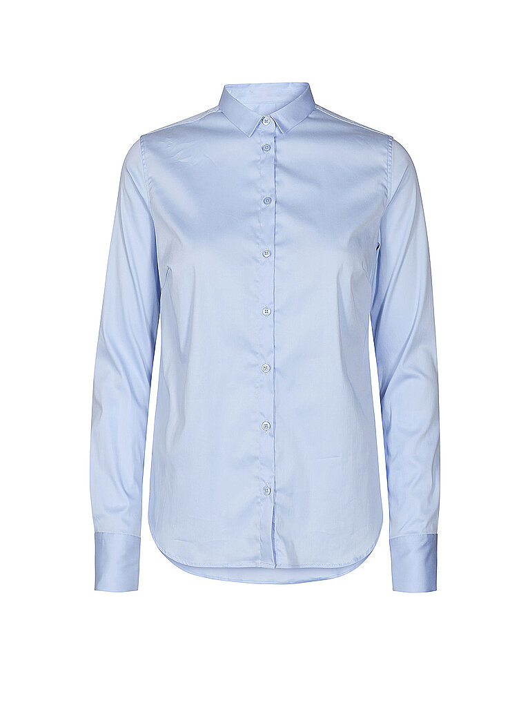 Mos Mosh Damen Bluse Tilda Sustainable Shirt hellblau XL