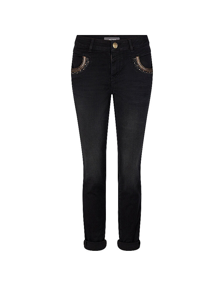 MOS MOSH Jeans Slim Fit  Naomi Mercury  schwarz | 25