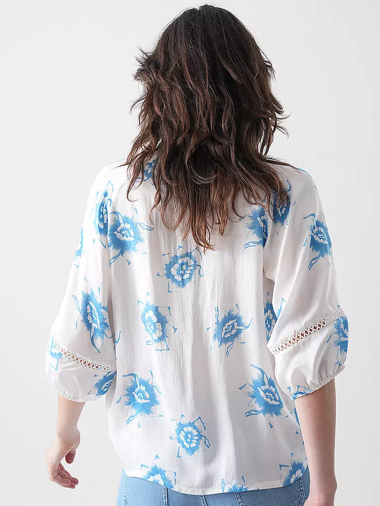 MOS MOSH | Bluse MMALEYNAFLORALISA | creme