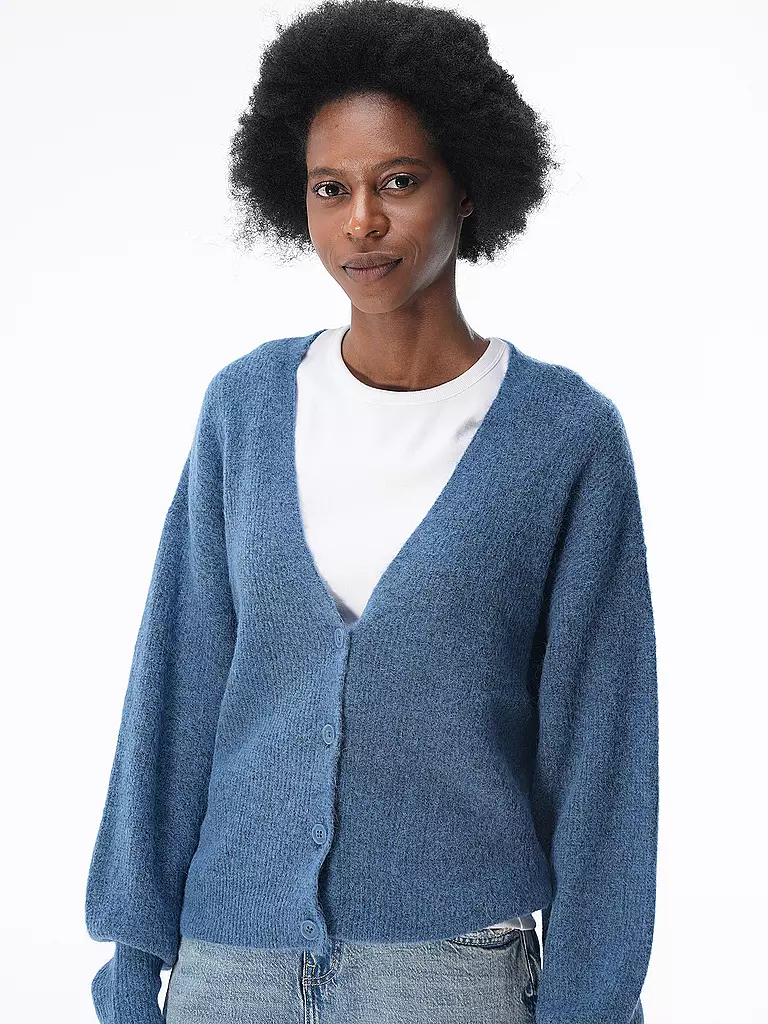 MOS MOSH | Cardigan MMTHORA | blau