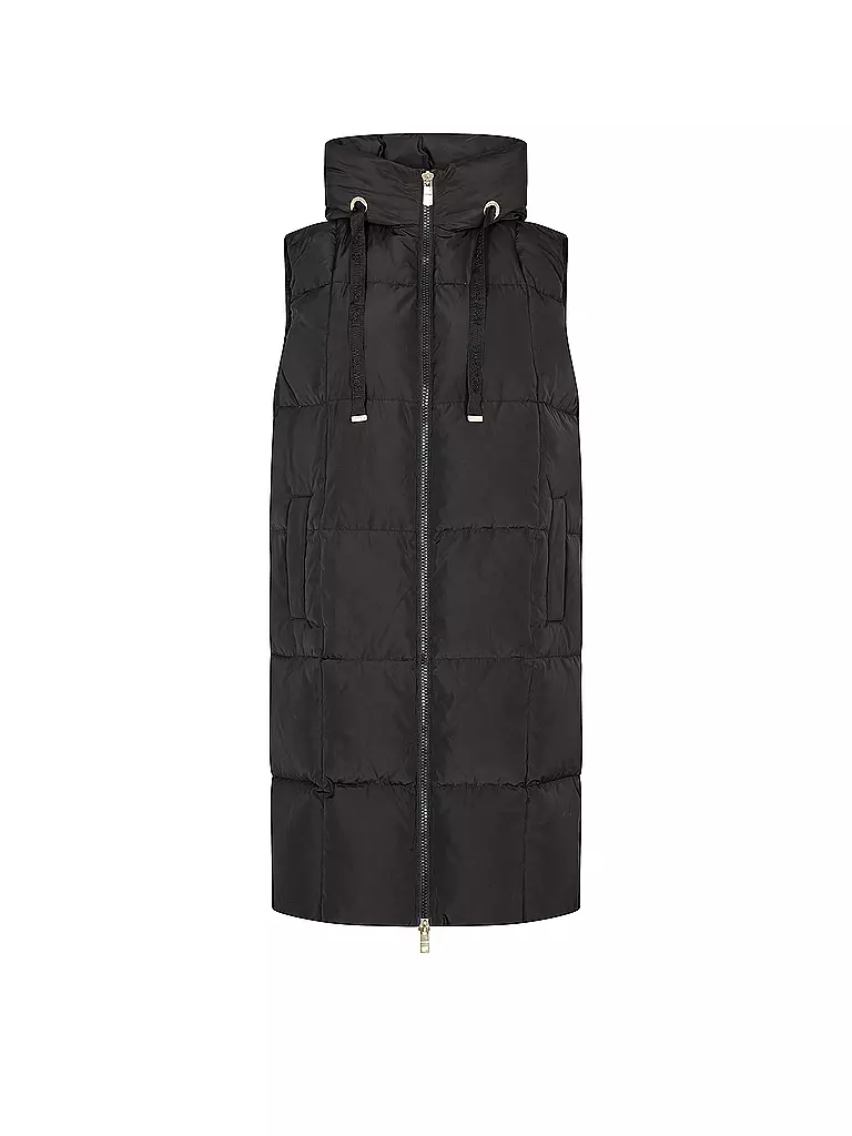 MOS MOSH | Daunensteppgilet MMNOVA SQUARE | schwarz