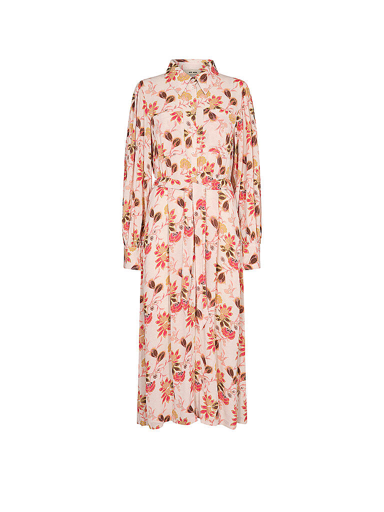 MOS MOSH | Hemdblusenkleid MMEMMERSON FLEUR | rosa
