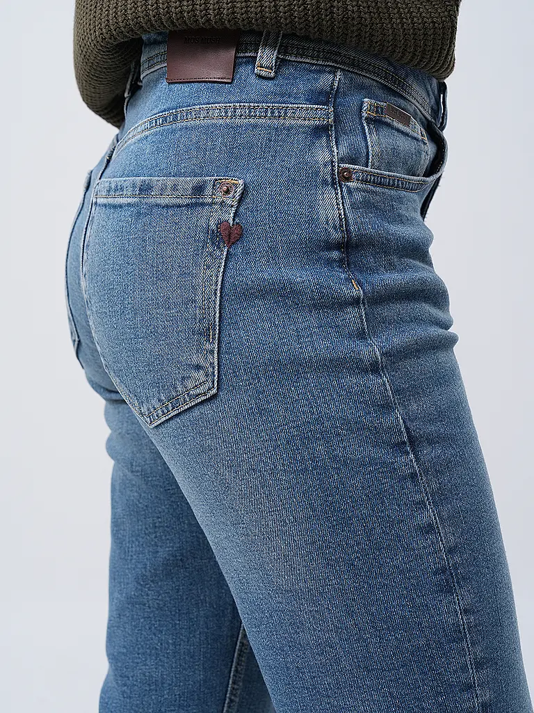 MOS MOSH | Jeans Boyfriend Fit 7/8 MMELLYGALLEON | Blau