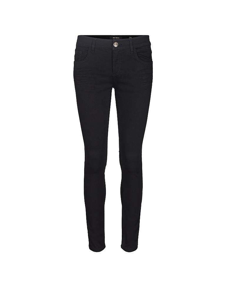 MOS MOSH | Jeans Slim-Fit "Sumner" 7/8 | schwarz