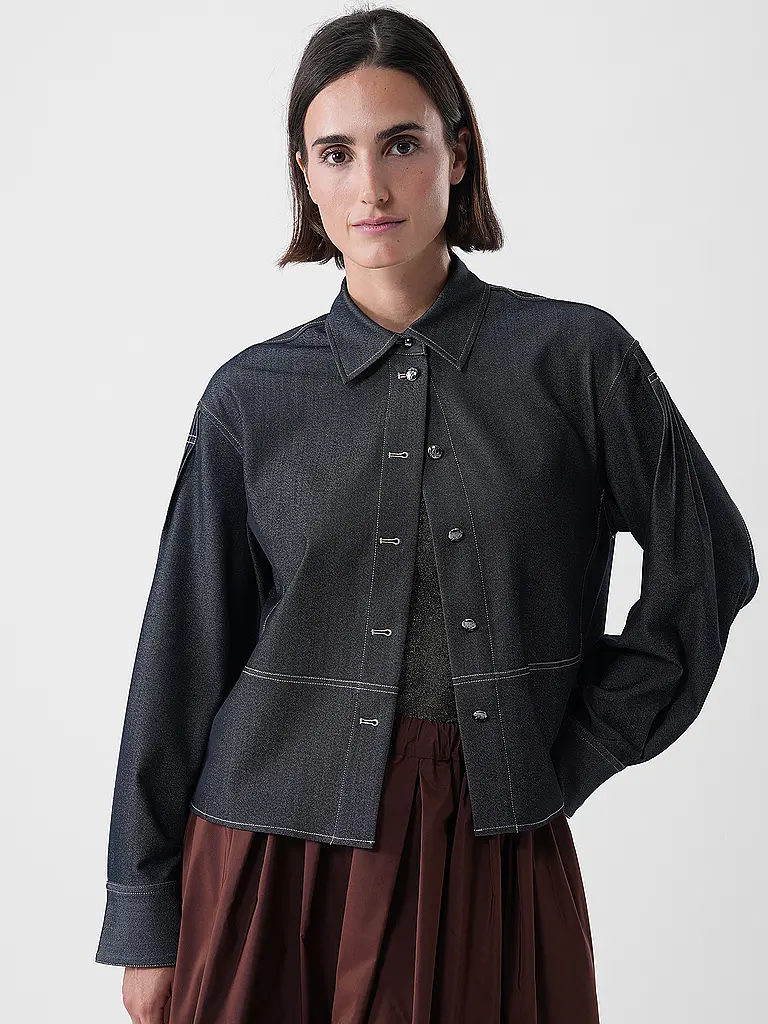 MOS MOSH | Jeansbluse MMANELACILLA | Dunkelblau