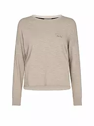MOS MOSH | Langarmshirt MMGOLY O-LS  | beige