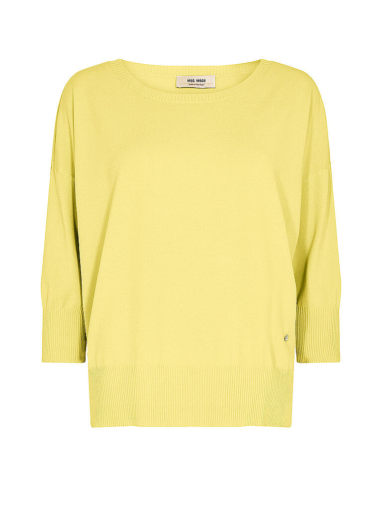 MOS MOSH | Pullover MMPULLI 3/4 | gelb