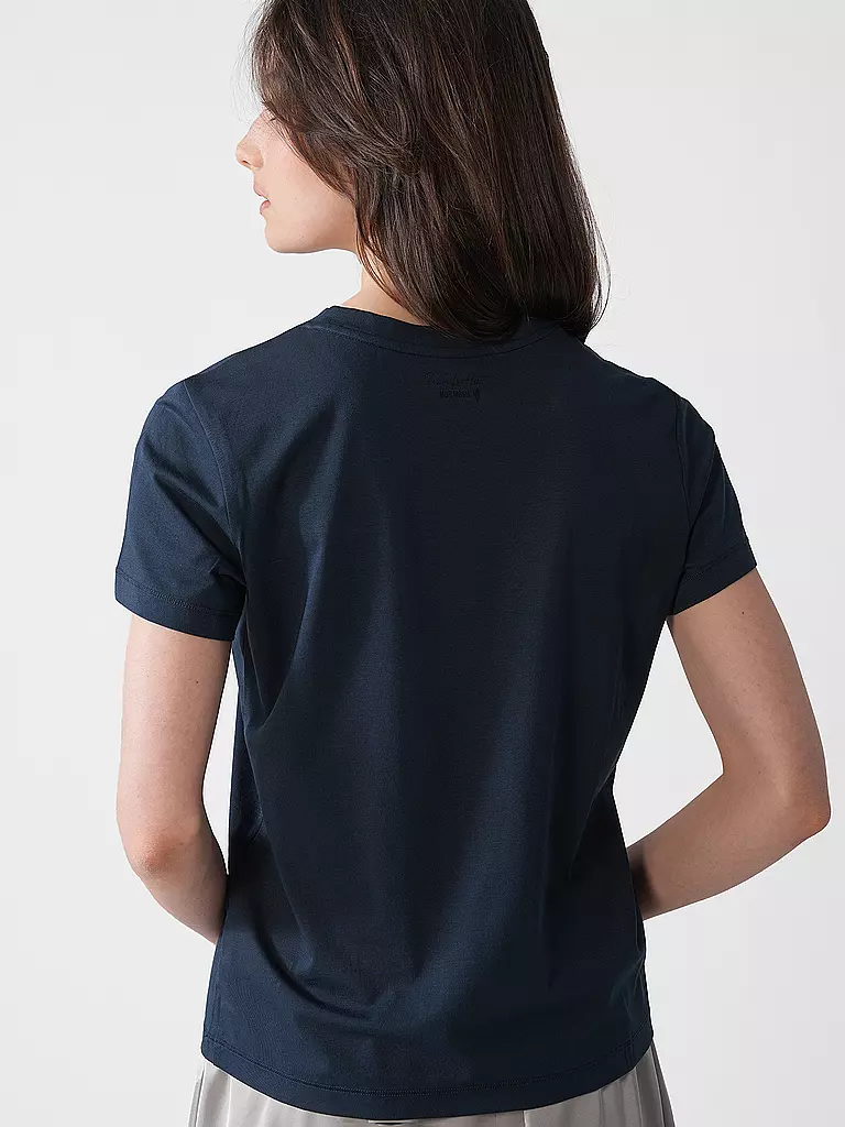 MOS MOSH | T-Shirt MMDALA | dunkelblau