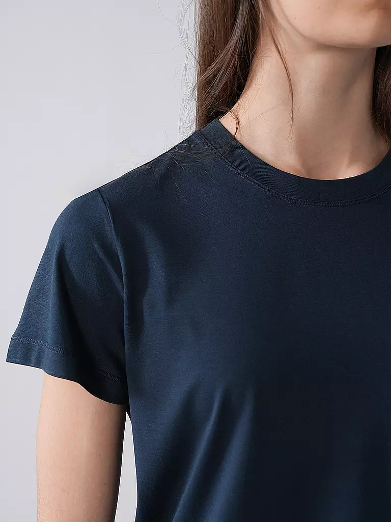 MOS MOSH | T-Shirt MMDALA | dunkelblau
