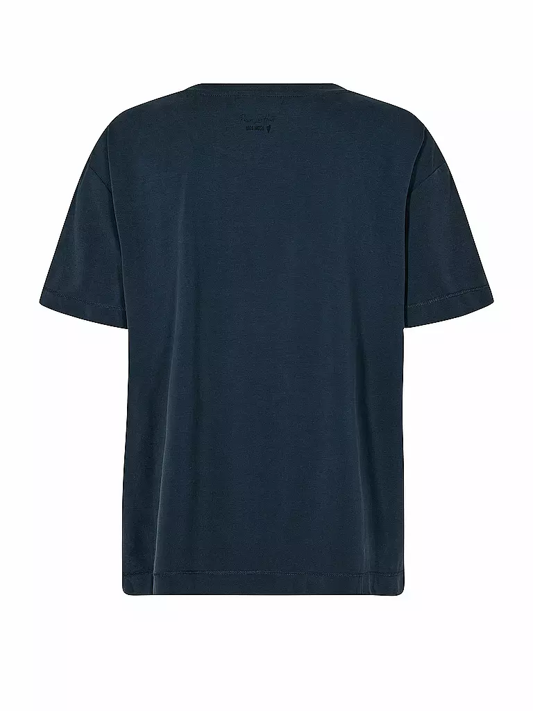 MOS MOSH | T-Shirt MMDALA | dunkelblau