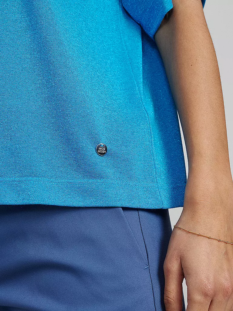 MOS MOSH | T-Shirt MMKIT | blau