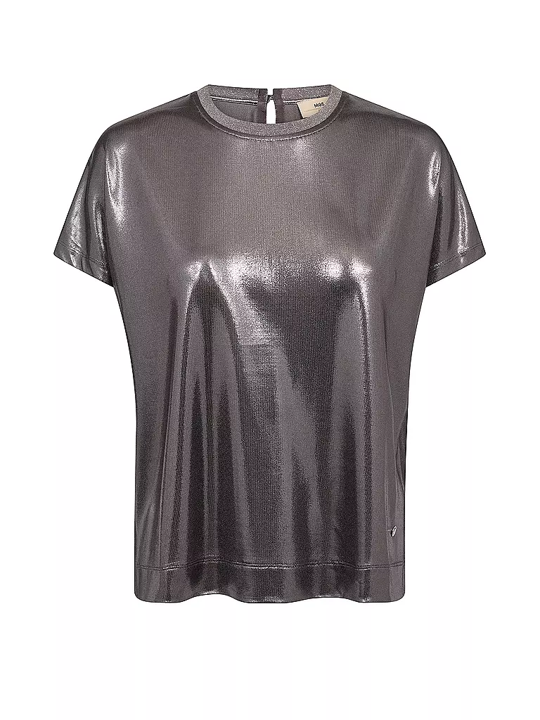 MOS MOSH | T-Shirt MMNIVOLAO | silber