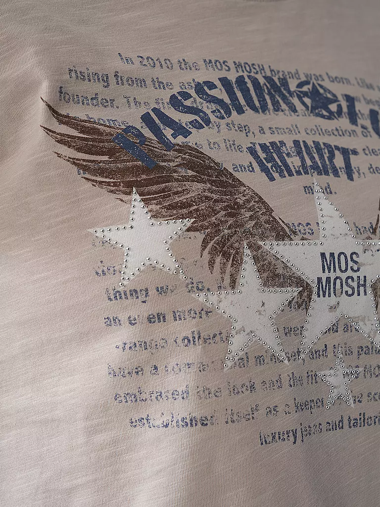 MOS MOSH | T-Shirt MMZIBBY | weiss