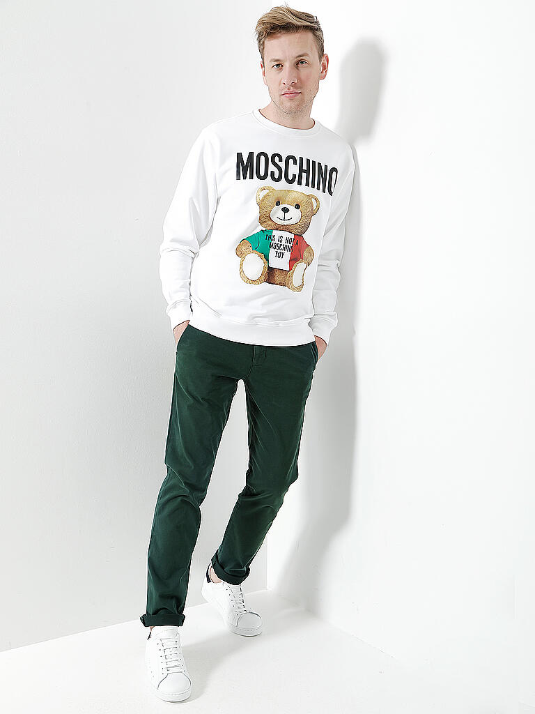 MOSCHINO Sweater weiß 46