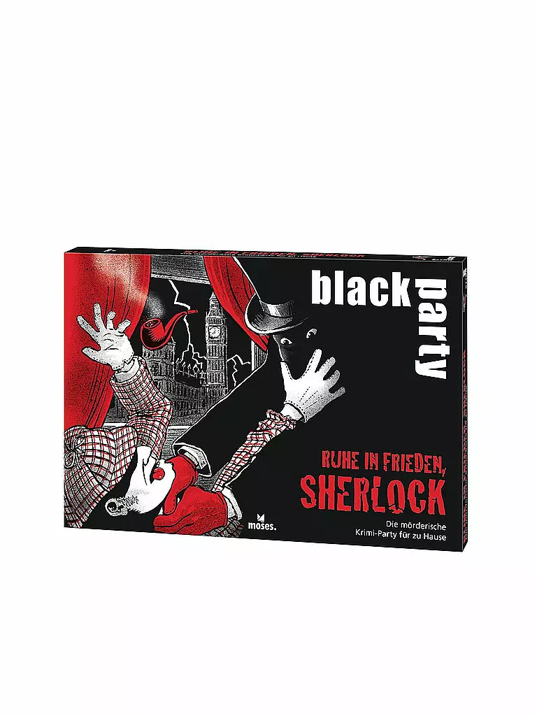 MOSES VERLAG | black party - Ruhe in Frieden Sherlock | keine Farbe