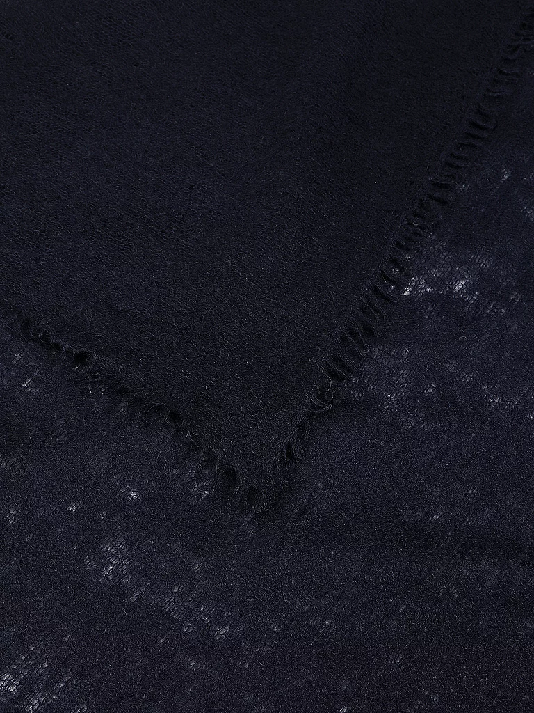 Mouleta Kaschmirschal Dunkelblau-image