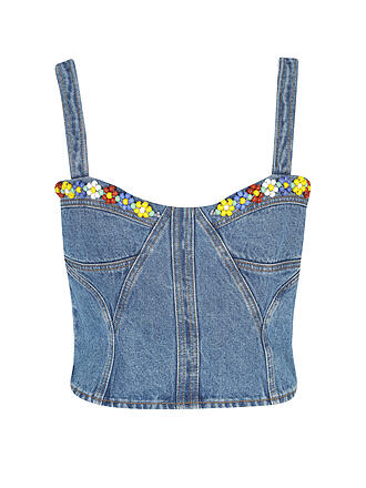 MSGM | Cropped Jeanstop