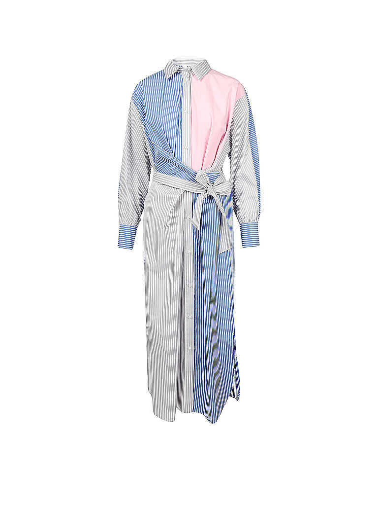 MSGM Hemdblusenkleid grau | 34