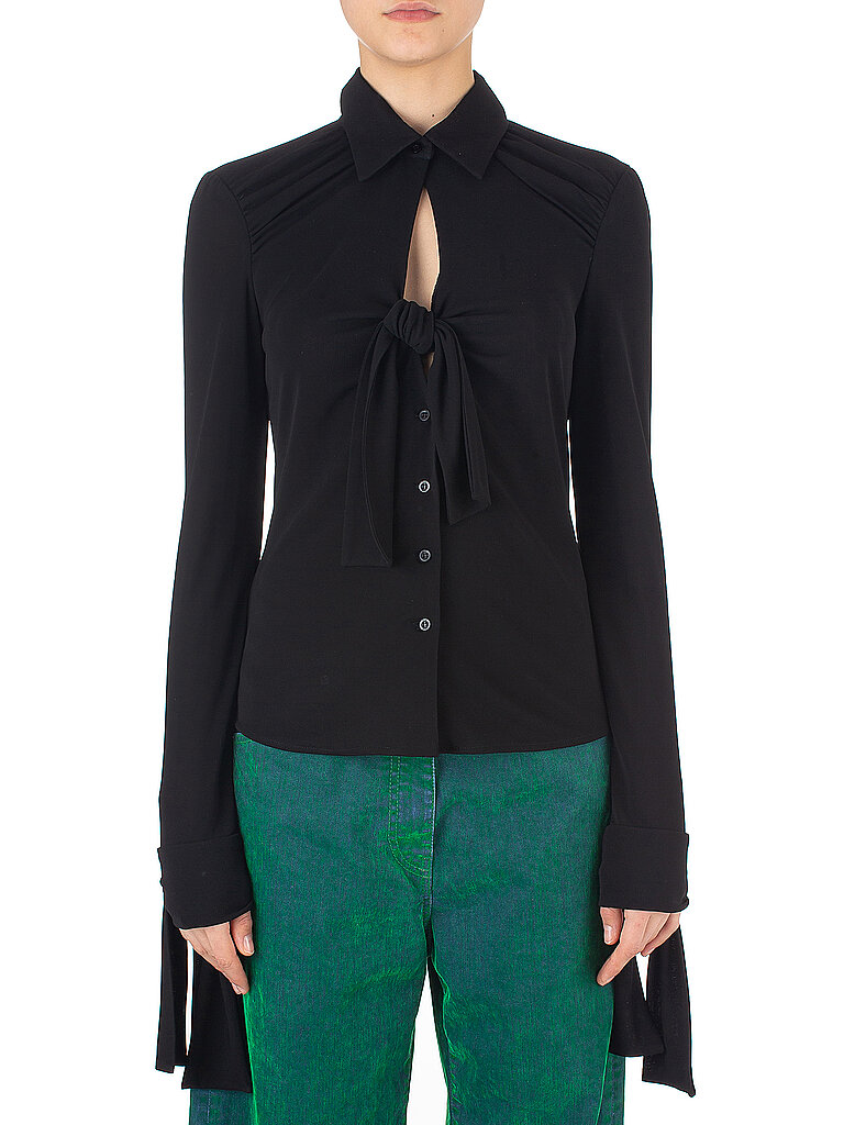 MSGM Bluse schwarz | 36