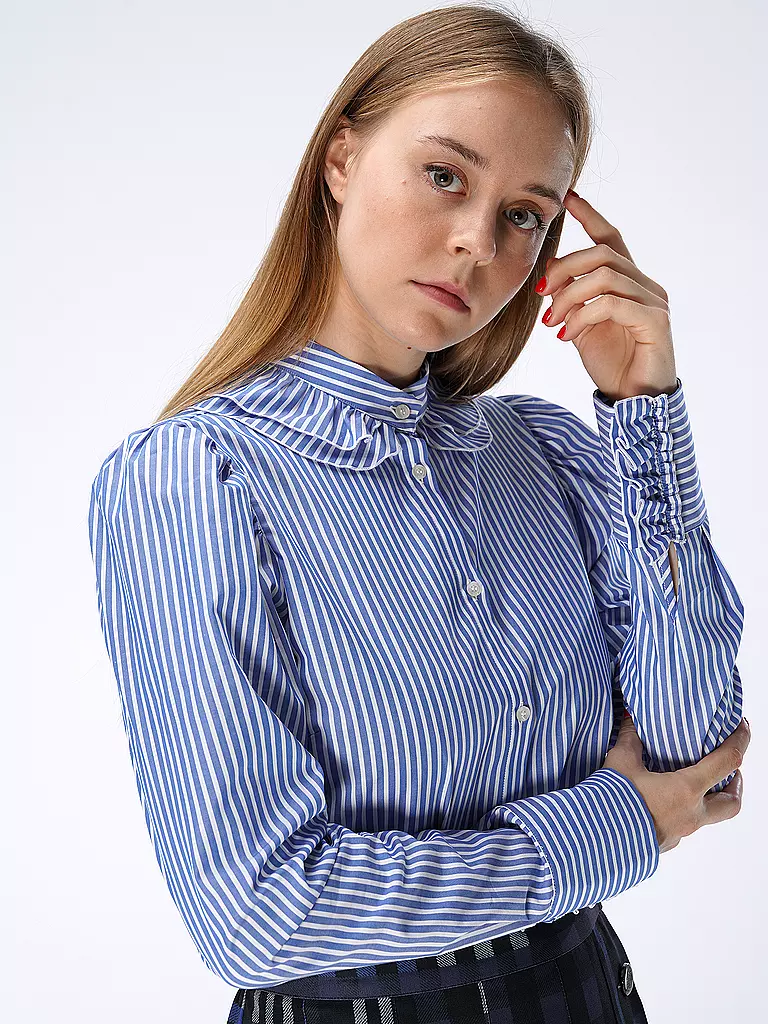 MSGM | Bluse | hellblau