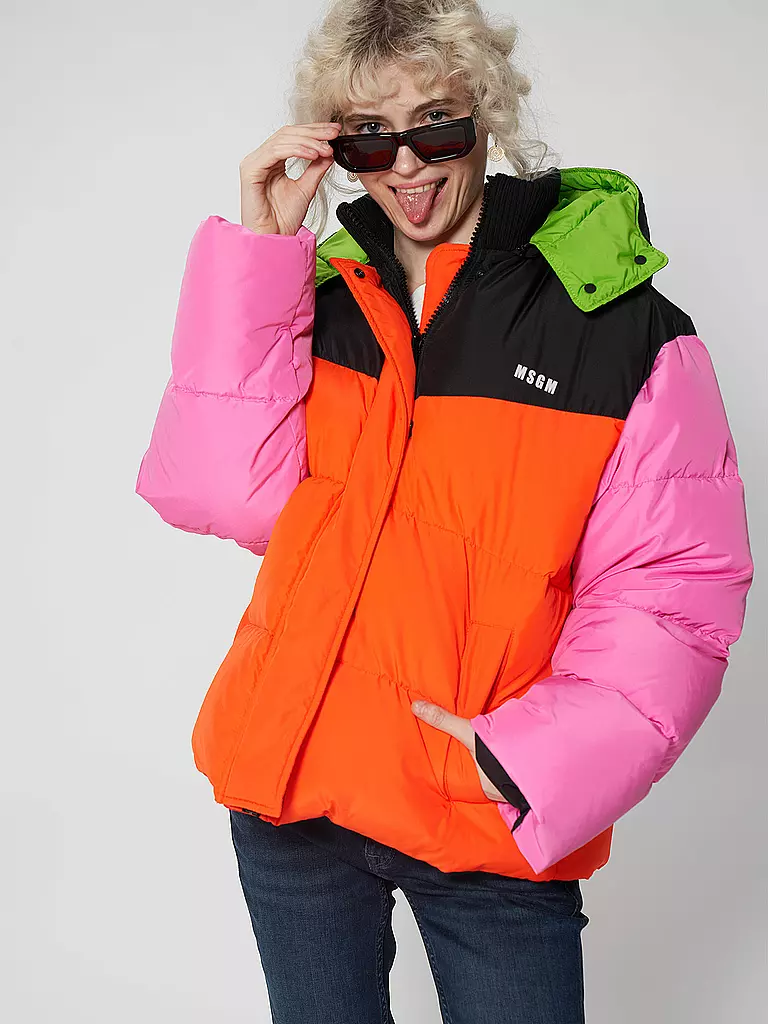 MSGM | Steppjacke  | orange