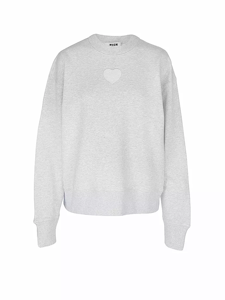 MSGM | Sweater Oversized Fit  | grau