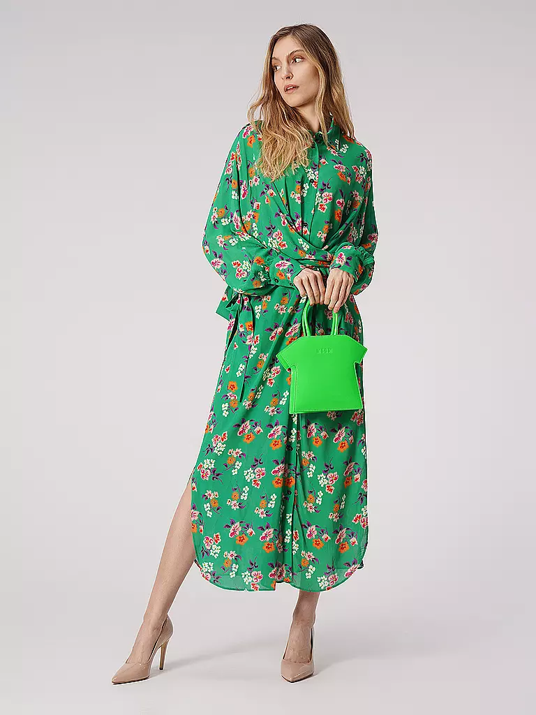 MSGM | Tasche - Mini Tote Bag | grün
