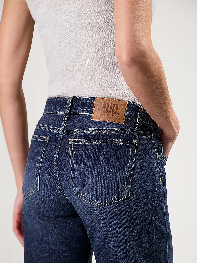 MUD JEANS | Jeans Straight Fit CLEO | blau