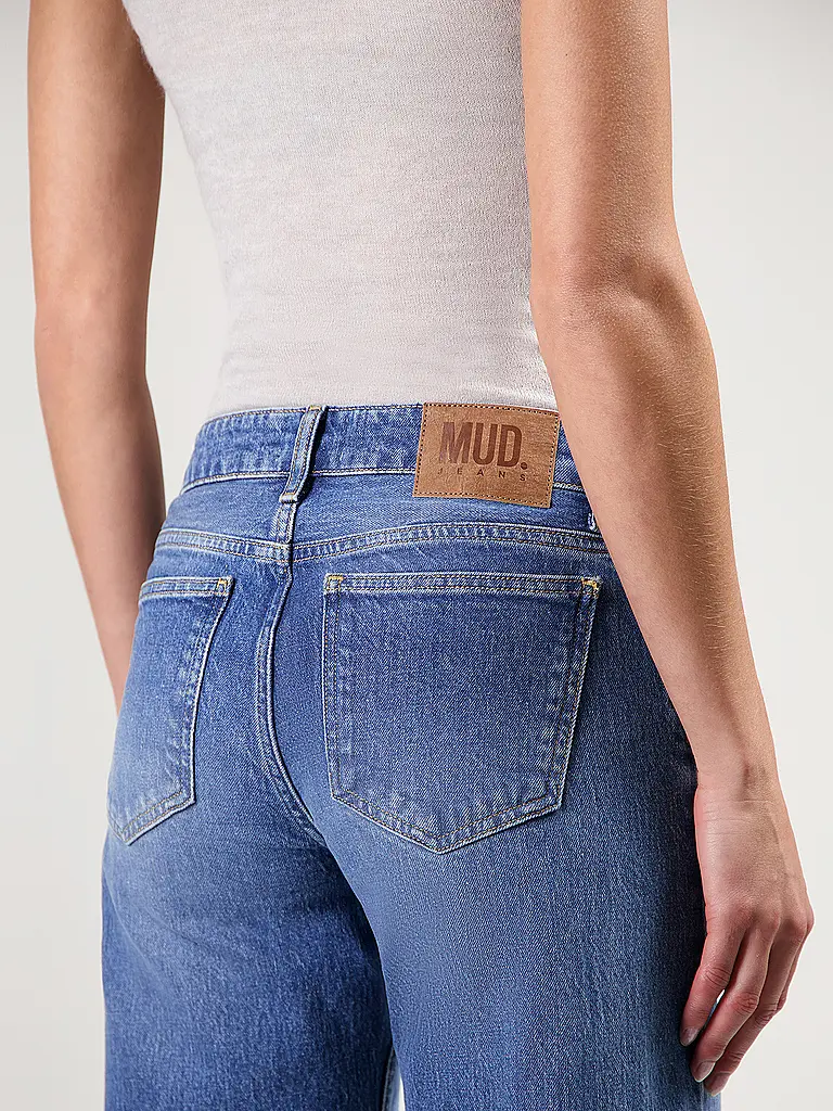 MUD JEANS | Jeans Straight Fit CLEO | grau
