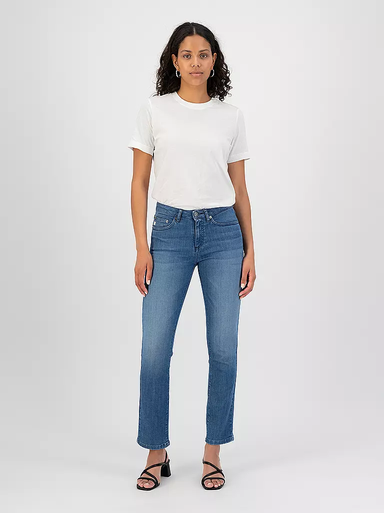 MUD JEANS | Jeans Straight Fit FAYE | blau