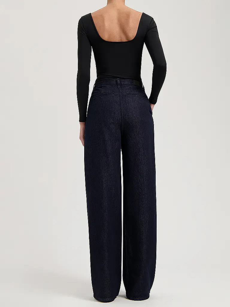MUD JEANS | Jeans Wide Leg EVE | dunkelblau