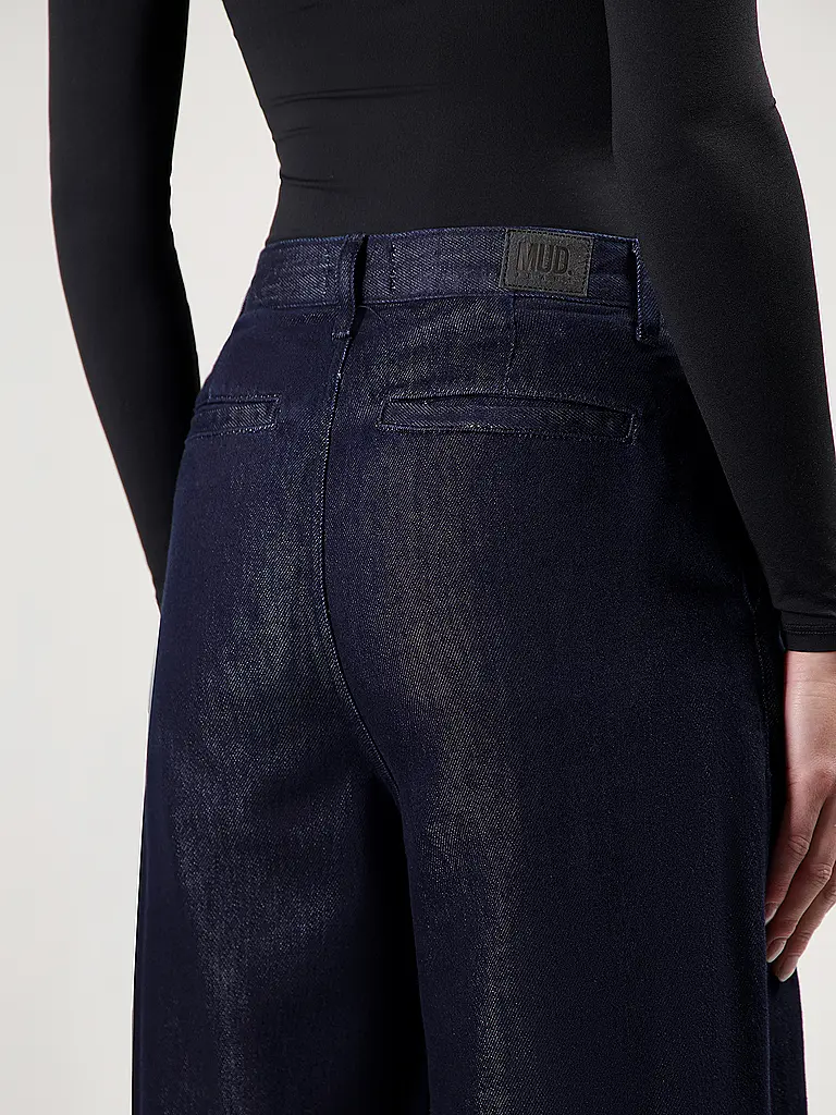 MUD JEANS | Jeans Wide Leg EVE | dunkelblau