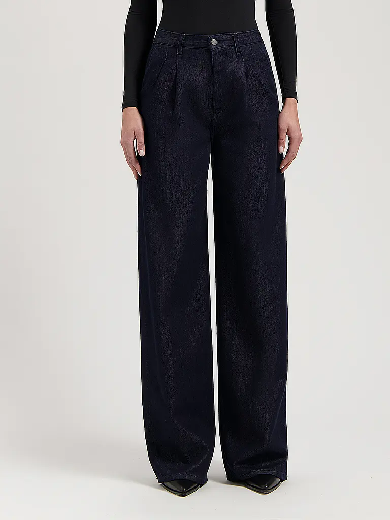 MUD JEANS | Jeans Wide Leg EVE | dunkelblau