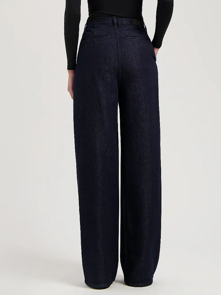 MUD JEANS | Jeans Wide Leg EVE | dunkelblau