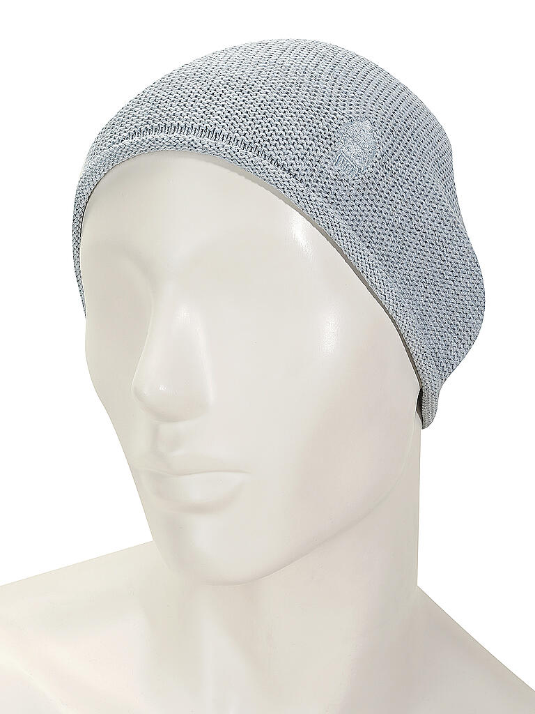 Rostock Mütze Beanie - Blau-weiß Mit Bommel, Größe 58-62
